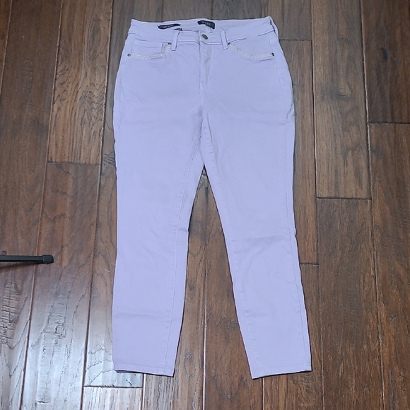 NYDJ Denim - NYDJ Light Purple/Lilac AMI Skinny Jeans size 6